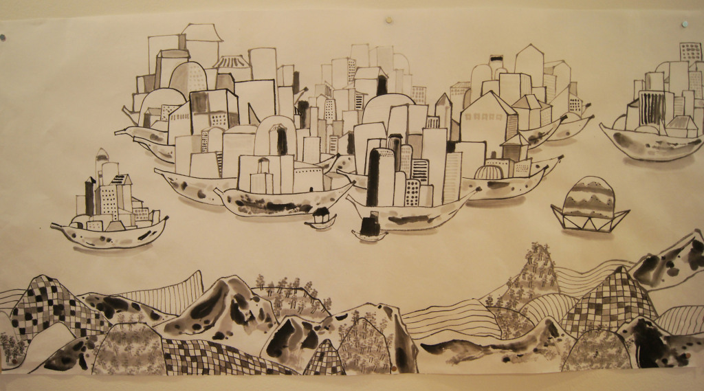 Triển lãm trưng bày các tác phẩm hội họa hư cấu