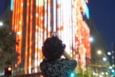 Trình diễn ánh sáng chào đón Năm mới Âm lịch