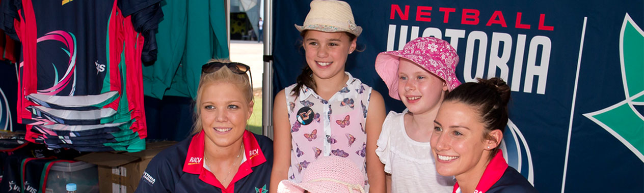 Ngày hội dành cho những người hâm mộ đội bóng lưới The Melbourne Vixens